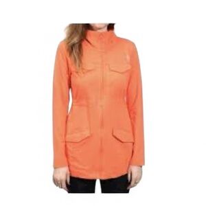 Vintage The North Face HyVent Women's Orange Hooded Jacket Size Medium